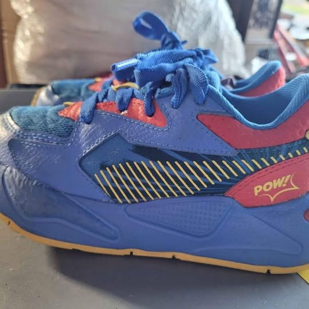 PUMA X DC JUSTICE LEAGUE toddler boys sneakers size 12.5